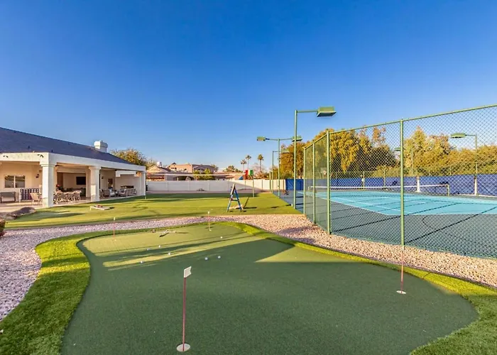 Sweetwater Estate-pool-spa-sportcourt-putt Grn * Scottsdale